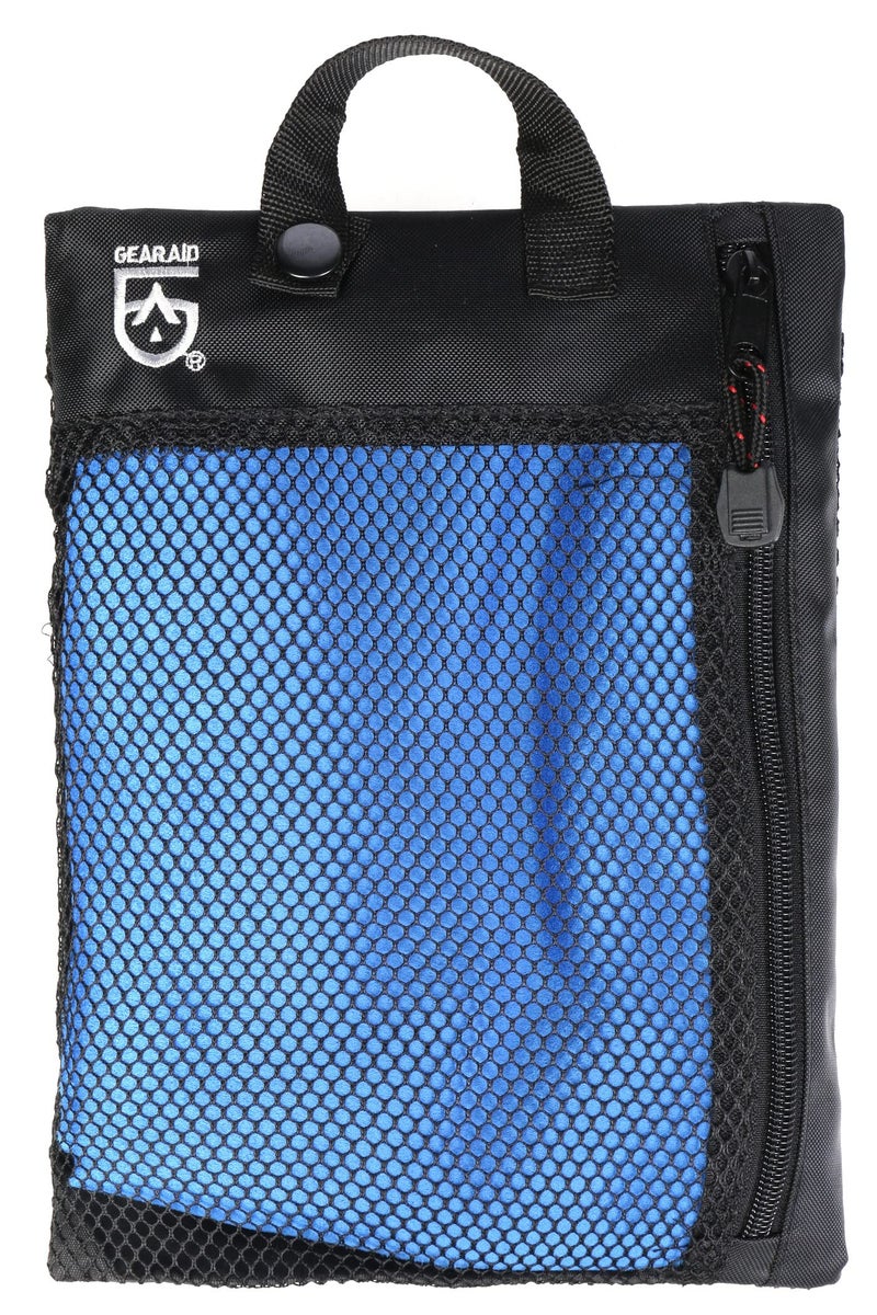 GEAR AID Quick Dry Microfiber Towel for The Gym, Travel and Camping, Cobalt, X-Large, 35"x62" - Image 4